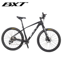 BXT 27.5inch carbon fiber Mountain bike 1*11 Speed Double Disc Brake 27.5 MTB Men bicycle 27.5er wheel S/M/L frame complete bike
