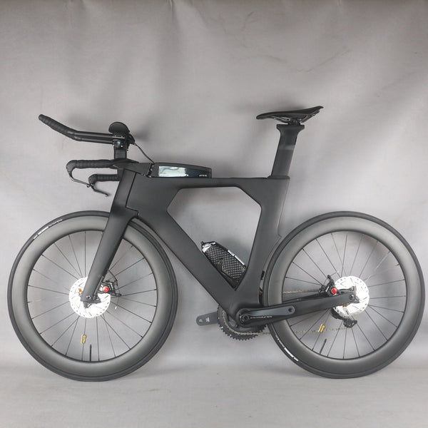 High Modulus Toray T700 Carbon Fiber Triathlon Time Trial Complete Bike TT915 with Sh1man0 R8060 DI2 Groupset