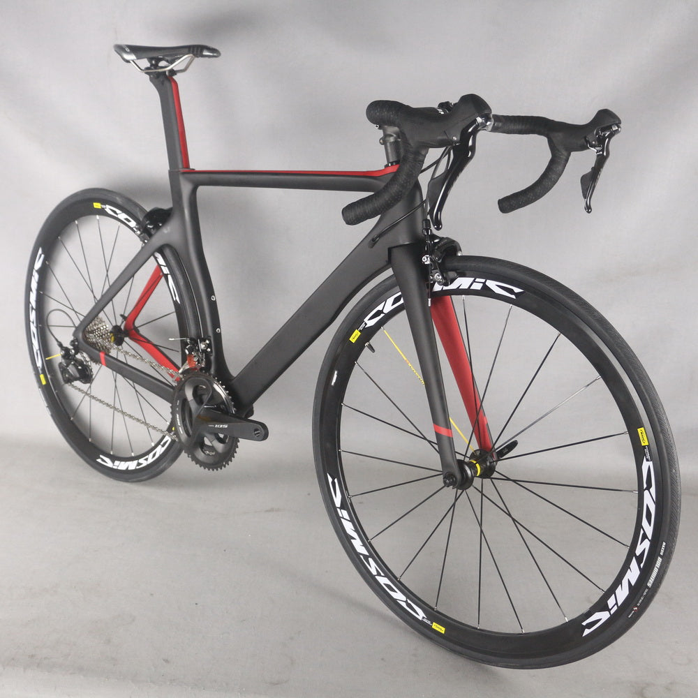 Seraph Light Modulus Toray Carbon Fiber T700 Custom Paint V Brake complete Bike TT-X2 With R7000 Groupset And Aluminum Wheelset