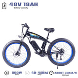 SMLRO S10 BULL Electric Bike 26 Inch Wheel 750W 48V 18AH Lithium Battery E-Bike Electromobile Mobility Mountain Fat Bicycle