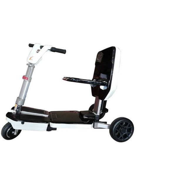 Small Electric Mobility Scooter Luggage Folding Adult Disabled Tricycle Lithium Battery Portable Scooter For The Elderly
