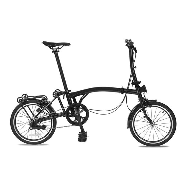 Litepro Folding Bike 16 Inch Internal 3 Speeds Steel Frame Mini Folding Bicycle For Brompton