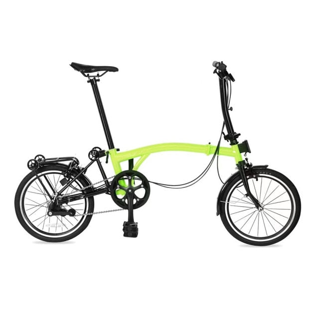 Litepro Folding Bike 16 Inch Internal 3 Speeds Steel Frame Mini Folding Bicycle For Brompton
