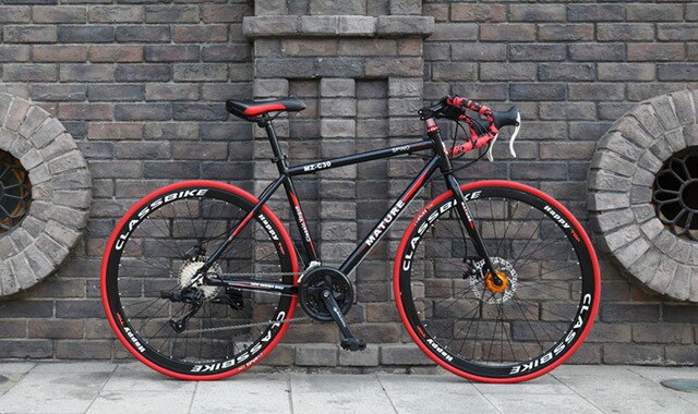 21 27and 30 speed road bike 700c aluminum road bike double disc sand road bike ultra light bike adult bicycle