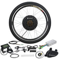 Voilamart 26" Electric Bicycle Conversion Kit 48V 1000W Rear Wheel Brushless Hub Motor Kit LCD Meter UK Stock