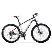 Carbon fiber mountain bike Shimano variable speed disc brake male and female mountain bike 26/27.5inch adult ultra light bicycle