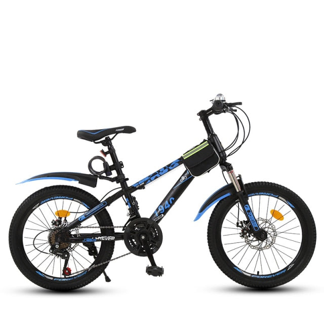 FOREVER FJ-22 18 20 Inch Wheel Childrens Kids Mountain Bike MTB Carbon Steel Frame Variable Speed Road Bicycle For Boys Girls
