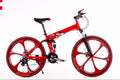 High Quality Mountain bike 24 3x8 speed double damping double disc brake folding bike 26 inch Suspension Man Bicycle 26" easy-smart-way.myshopify.com