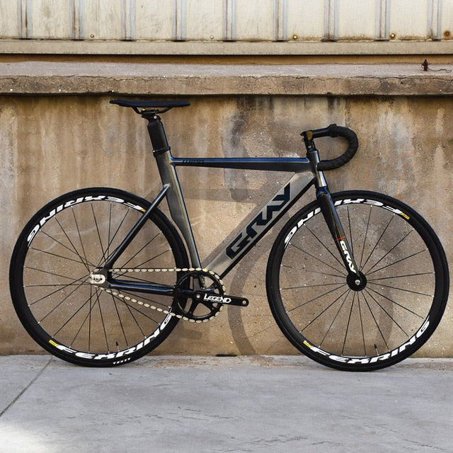 gray fixed gear Gray Fixed Gear BIKE 48CM 52CM 55cm Single Speed Bike Aluminium Alloy