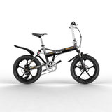 R99 20 Inch Folding Bicycle, 7 Speed Mountain Bike, Fornt & Rear Spspension, 5-spoke Integrated Wheel