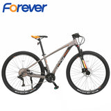 FOREVER 26/29 Inch Spoke Wheel Adult Mountain Bike MTB 33Speed Variable Speed Sports Cycling Aluminum Alloy Frame Road Bicycle