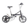 16inch folding bicycle Aluminum bike 7-speed and single-speed bicycle A light folding bicycle that can be pushed around at will