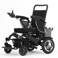 Portable Lightweight Aluminum Foldable Power Wheelchair Cheap Price Disabled Folding Electric Wheelchair