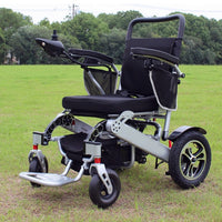 Portable Lightweight Aluminum Foldable Power Wheelchair Cheap Price Disabled Folding Electric Wheelchair