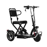 48V 350W 3 wheel lightweight folding handicap electric adult for disabled or handicapped mobility scooter