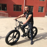 electric Bicycle 750 W 26 Inch 4.0 Fat Tire Snow Mountain Bike Lithium Battery Aluminum Alloy Ebike 350 W Adult