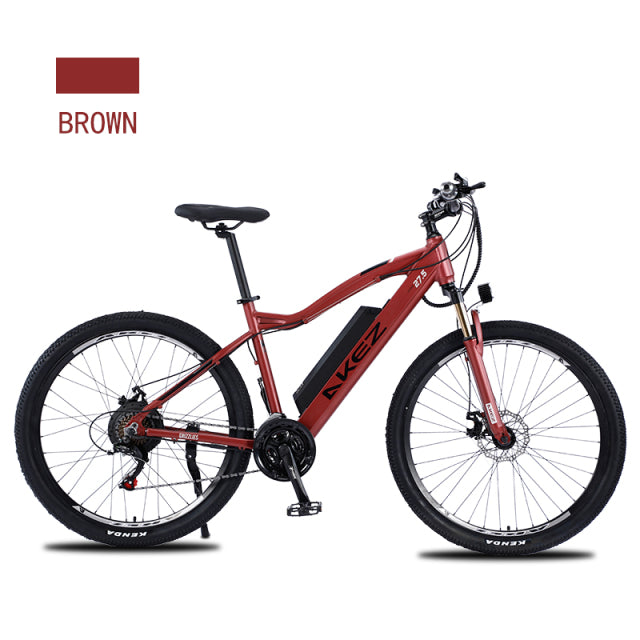 27.5-inch electric bike 500W48V electric motorcycle variable speed mountain bike ladies and men's high power electric bike