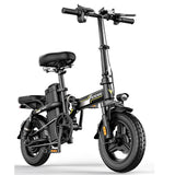 14inch Mini electric bike 400W Powerful folding scooter Mountain electric bicycle 48V32A Lithium Battery city e bike Free tax