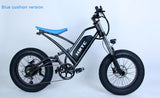 20in Traveling electric assisted bicycle 48v750w motor 624wh lithium battery Double shock  Beach snow fat electric bicycle
