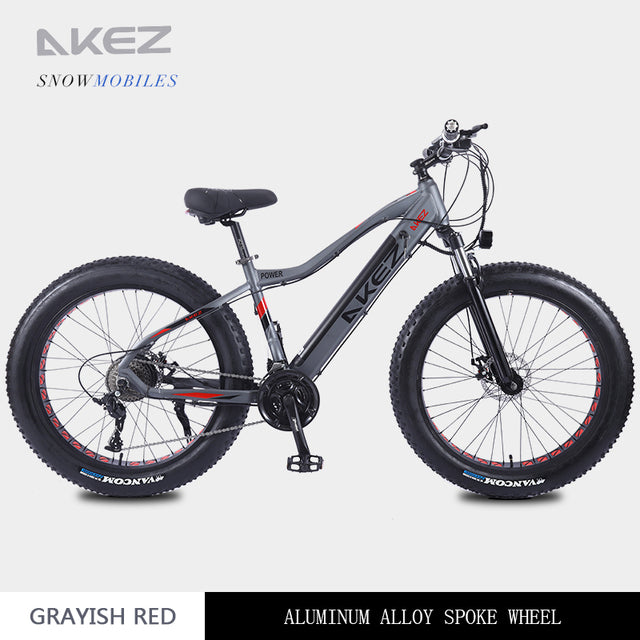 26 inch electric bicycle 4.0 fat tire electric bicycle 48V750W electric motorcycle men's and women's variable speed bicycle