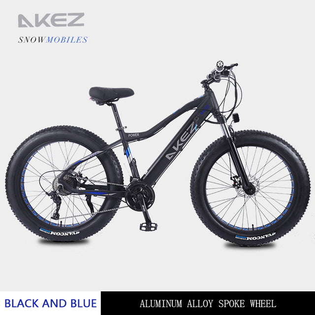 26 inch electric bicycle 4.0 fat tire electric bicycle 48V750W electric motorcycle men's and women's variable speed bicycle