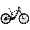 custom 27.5inch electric carbon bike BAFANG M600 G521 48V500W Mid motor carbon fiber frame  trail mountain cross country e-bike