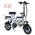 New Foldable Electric Scooter Electric Bicycles 12 Inch Parent-child 350W 48V Mini Electric Bike With Four Suspension System