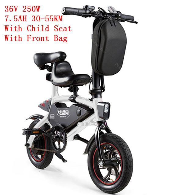 Freely Travel Electric Bike 2 Wheels Electric Bicycles 36V 250W Lightweight Mini Folding Adult Electric Bicycle Cruise Control