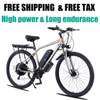 29 inch electric bicycle 1000W48V electric motorcycle high power bicycle variable speed mountain bike men's bicycle low price