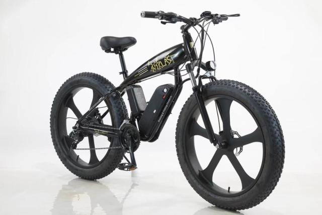 26 Inch 350W Electric Bicycle 750 W 1000 W Snow Beach Cruiser E bike 4.0 Fat Tire Electric Mountain Bike