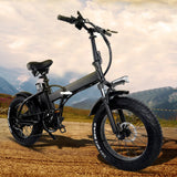 Recommend [eu Direct] Gw20 48v 15ah 750w Folding Electric Bike 20 Inch 30-55 Km/h Top Speed 80-1100km Mileage Disc Brake E-bike
