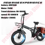 Recommend [eu Direct] Gw20 48v 15ah 750w Folding Electric Bike 20 Inch 30-55 Km/h Top Speed 80-1100km Mileage Disc Brake E-bike