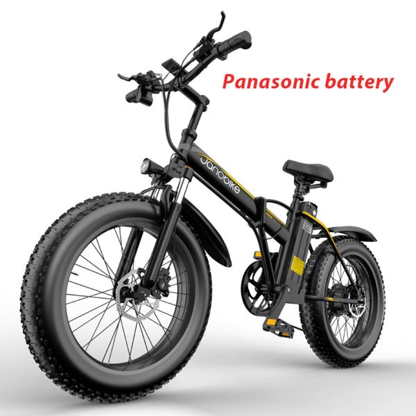 panasonic electric bicycle Janobike E20 Electric Bike 1000W 48V 12.8AH Panasonic Battery Foldable