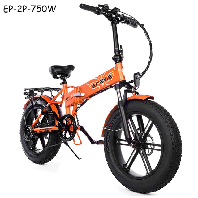 （EU stock) ENGWE Electric bike 750W 45KM/H Powerful Motor Mountain Fat Tire bike 48V12.8A electric Bicycle 20*4.0inch Snow bike