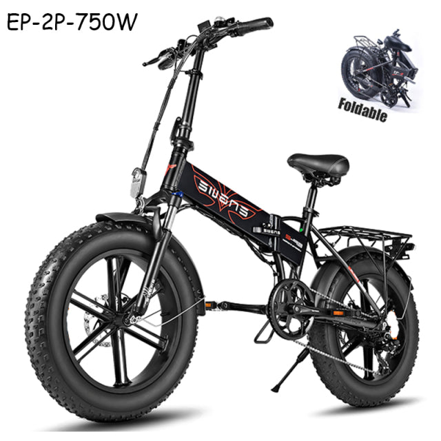 （EU stock) ENGWE Electric bike 750W 45KM/H Powerful Motor Mountain Fat Tire bike 48V12.8A electric Bicycle 20*4.0inch Snow bike