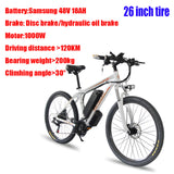 KETELES NEW K820 Electric Mountain Bike 1000W Motor 26 Inch Tire 48V18AH Battery Electric Bicycle Adult MTB Ebike