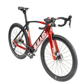Electric power-assisted road ebike Mid-drive motor disc brake electric racing lithium battery carbon fiber road ebike