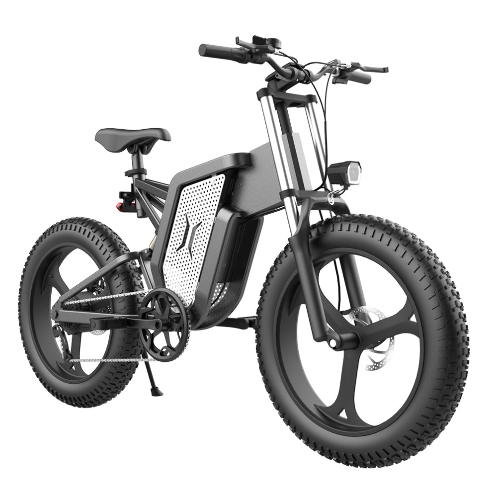 X20 Electric Bike 20 Inch Fat Tire Off Road Ebike 1000W 48V 20AH Powerful Mountain Electric Bicycle For Adults Cycling E BIKE