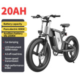 X20 Electric Bike 20 Inch Fat Tire Off Road Ebike 1000W 48V 20AH Powerful Mountain Electric Bicycle For Adults Cycling E BIKE
