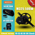 BAFANG Motor M325 50.4V 500W Mid Drive Motor Electric Bike Conversion Kits MM G341.500.C Engine with 19AH Samsung 21700 Cells