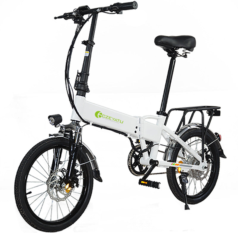 18 Inch Folding Electric Bicycle Ultra Light Portable Small Bicycle Lithium Battery Electric Bicycle Mini Electric Bicycles