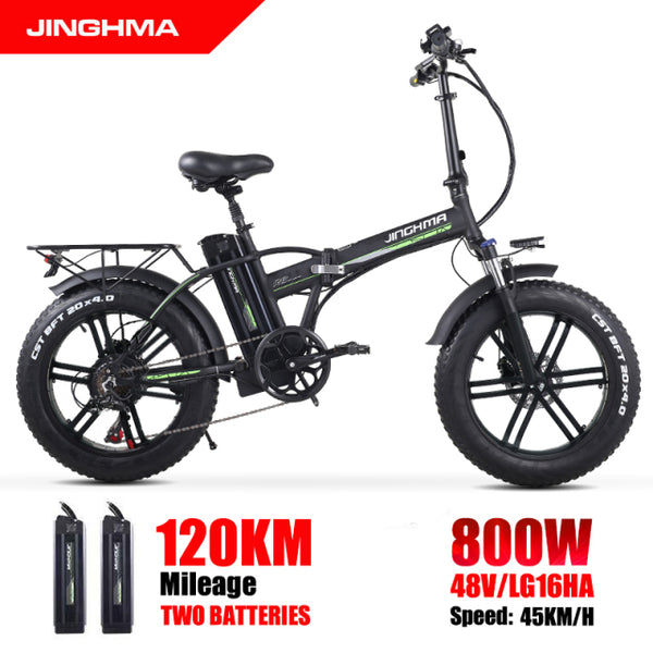 JINGHMA R8 the bike Elektro Fahrrad elektrische Fahrrad Klapp 800W 48V