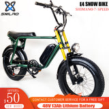 Duty Free SMLRO E4 Ebike Electric Bike 1000W 48V Motor Big Power Fat Tire Mountain Bicycle with 9W Headlight