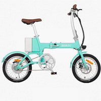 Electric E Bike Bicycle Mini Electric Bicycles 16'' 250W 36V Portable Folding Electric Bike Removable Battery As Power Bank