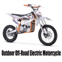 Outdoor Off-Road Electric Motorcycle 60V/23AH Lithium Battery 2000W Motor Electric Off-Road Bicycle