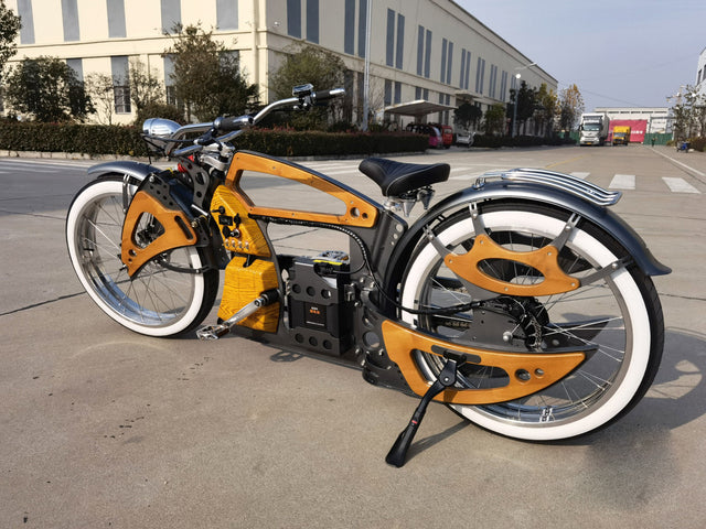 26inch Electric Bicycle Vintage Style Power Electric Bicycle 48V/750W /15AH