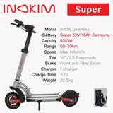 INOKIM QUICK4 Electric Scooter 52V 13Ah 16Ah Quick Hero Super Skateboard Two Wheel Foldable QUICK4+