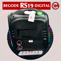Begode RS Unicycle Gotway GW 18inch RS19 Display Black Mainboard Screen Electric Monowheel 2600W LG 100V 1800Wh 2021 New