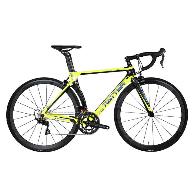 TWITTER color changing carbon fiber road bike UT T10 RIVAL-22S aluminum wheel professional race bike bicycles bicycle for men