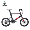 451 Wheel Double Disc Brake Carbon Fiber Small Wheeled Bike Bicycle 18/22 Speed Road Bicycle Bikes Multi Speed City Bicycles